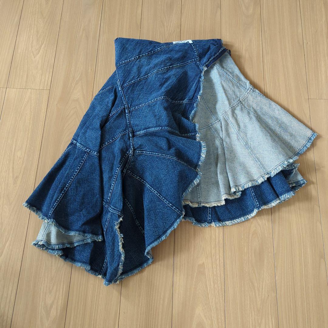 美品　ジュンヤワタナベコムデギャルソンデニムスカート