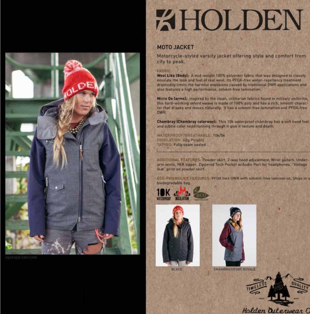 【美品】HOLDEN スノーボードウェア レディース