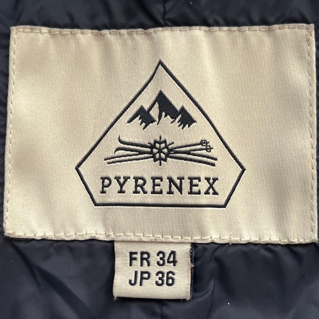 極美品✨PYRENEX ピレネックス グルノーブル ロングダウン ファー