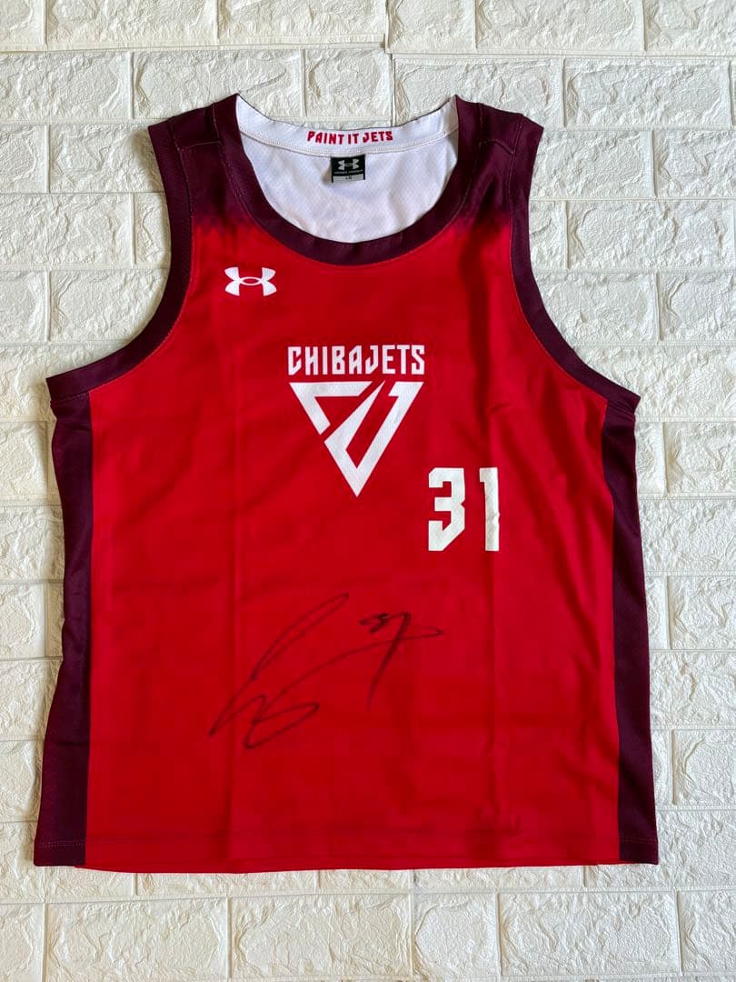 CHIBAJETS 原修太選手 サイン入りユニフォーム L