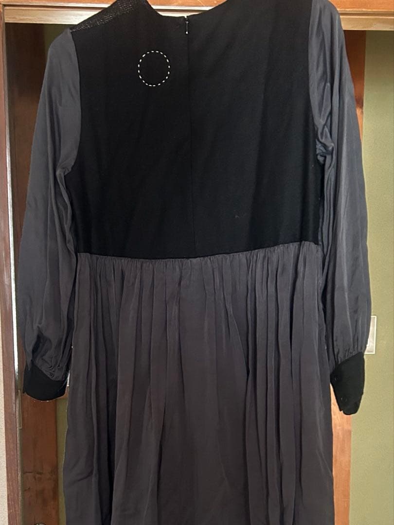 ブラックツイード＆グレーワンピース コズミックワンダー