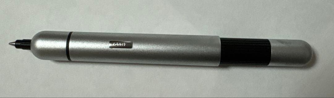 新品未使用 ラミー LAMY pico ボールペン マットクローム　替芯4本付