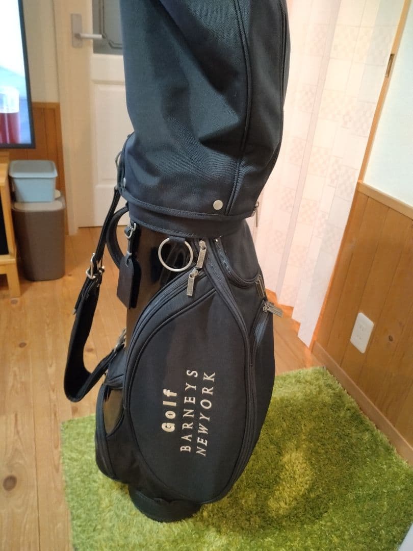 BARNEYS NEW YORK ゴルフキャディバッグ 黒