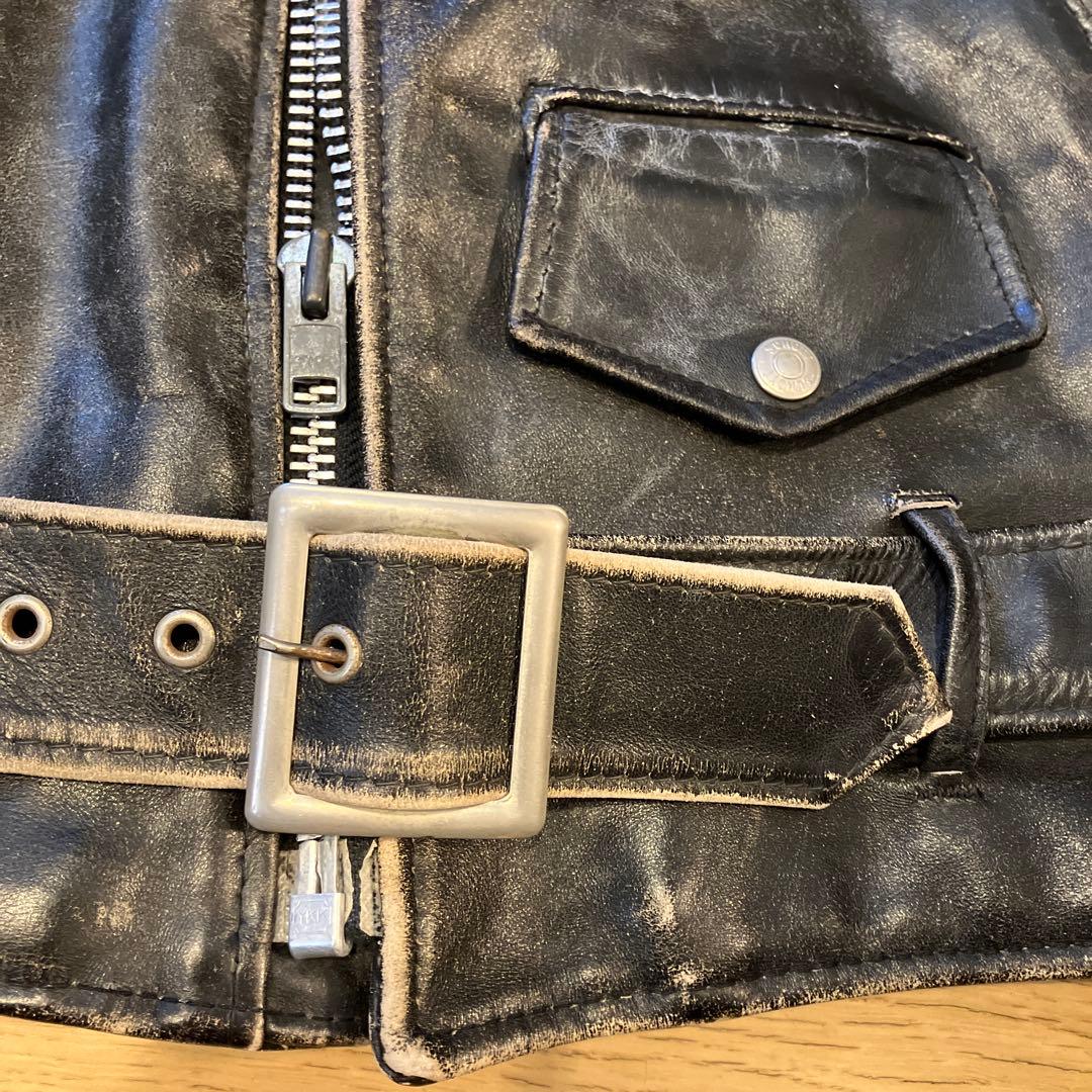 【schott】ショット　ダブルライダース　size36 バイカー後期　618