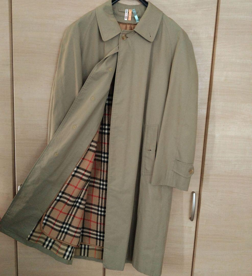 Burberry's/バーバリー メンズ ステンカラーコート カーキ ライナー付