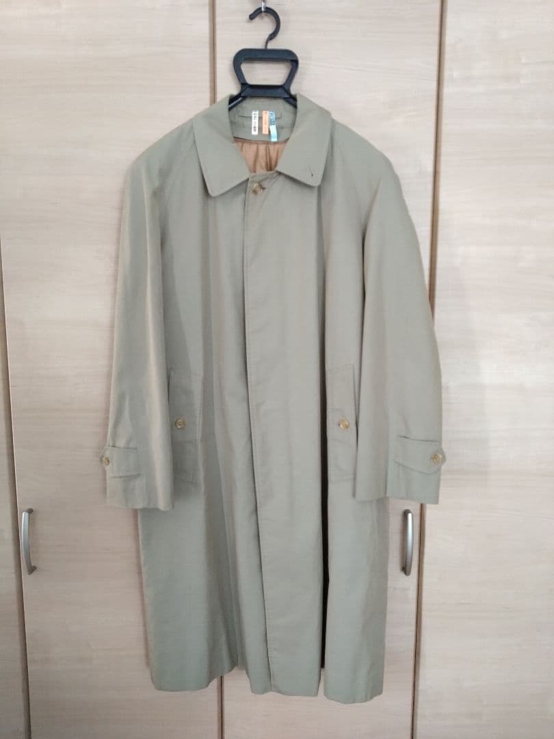 Burberry's/バーバリー メンズ ステンカラーコート カーキ ライナー付