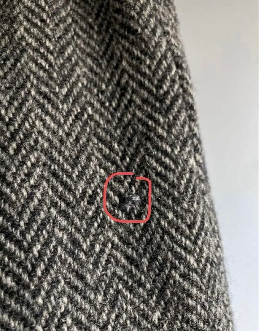 ジャケット・アウター 70s Vintage Burberry \"Harris Tweed\" Coat