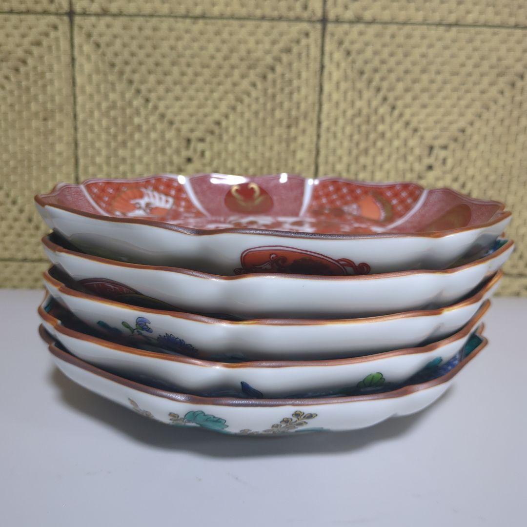 九谷焼　皿５枚セット