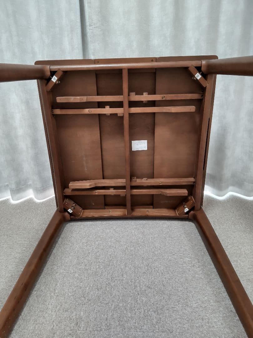 Unico ウォールナット 拡張 ダイニングテーブル