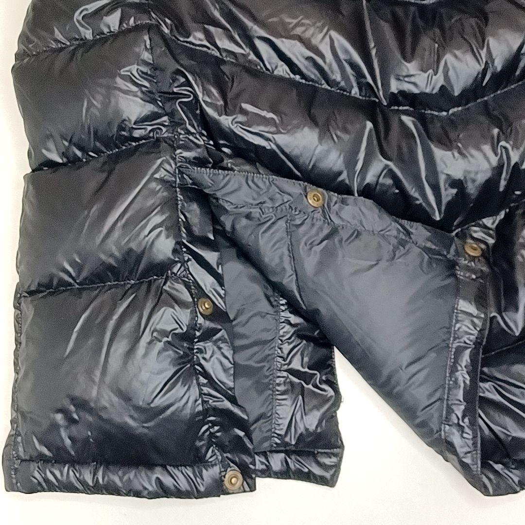 【ダウン80%★XL】adidas アディダス　ダウン　ベンチコート　ブラック