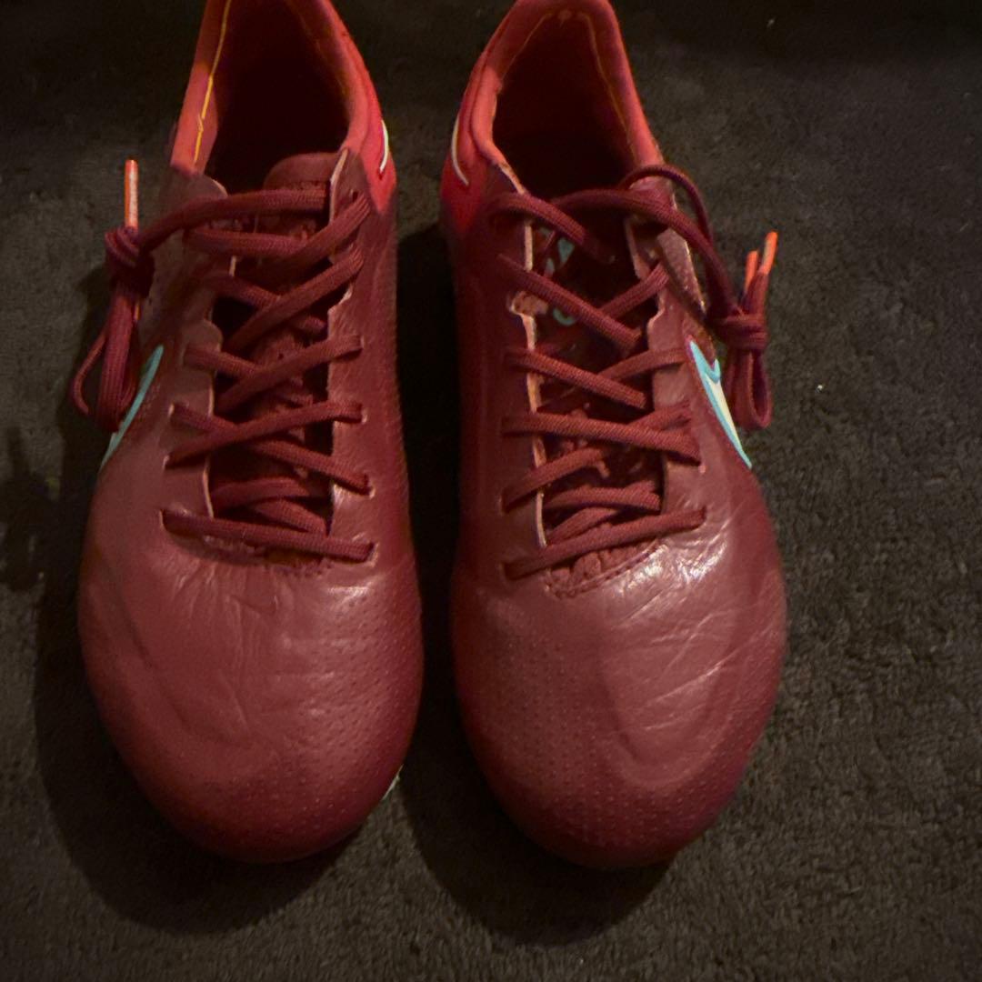 NIKE TIEMPO 9 エリートHG バーガンディ　24.5cm