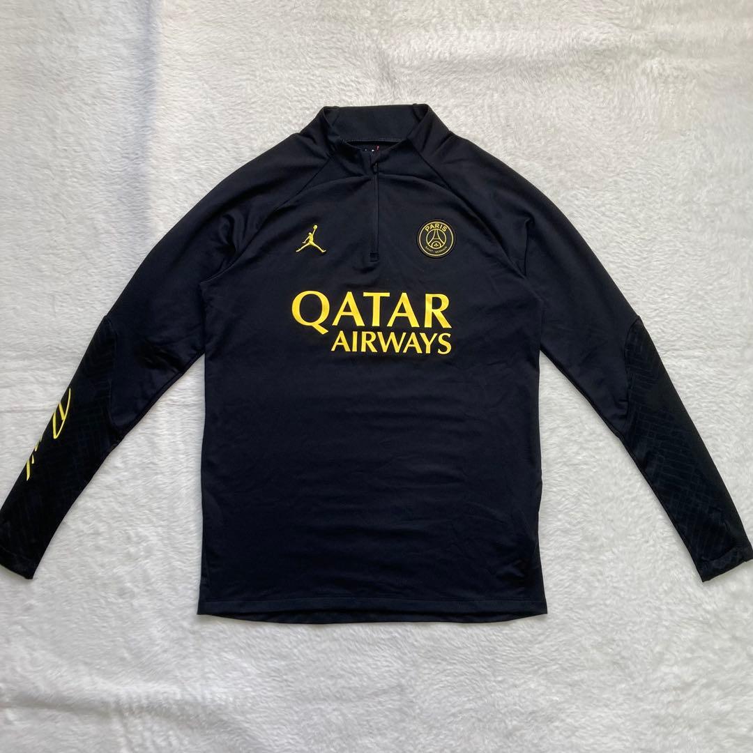✨極美品✨ パリサンジェルマン　PSG　ジョーダン　トレーニングウェア　黒黄　M