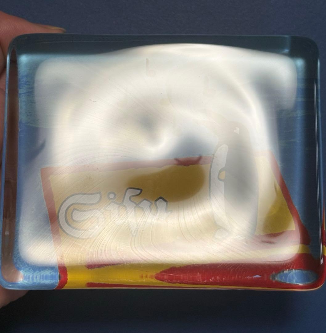 【希少品】 ヘルヤ ガラスカード \"Sisu Penguin\"②