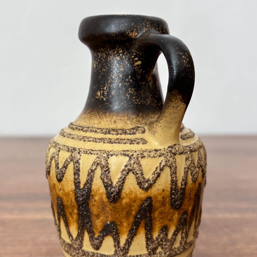 【東ドイツ Haldensleben小さいジャグ花瓶】ミッドセンチュリー 408