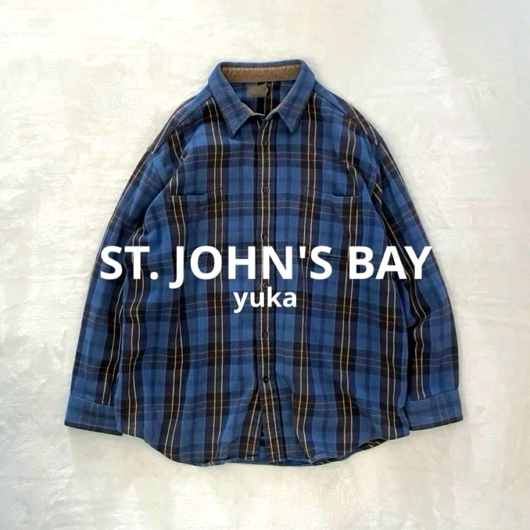 好配色◎ 90s〜00s ST.JOHN'S BAY ヘビネル ブラウニー