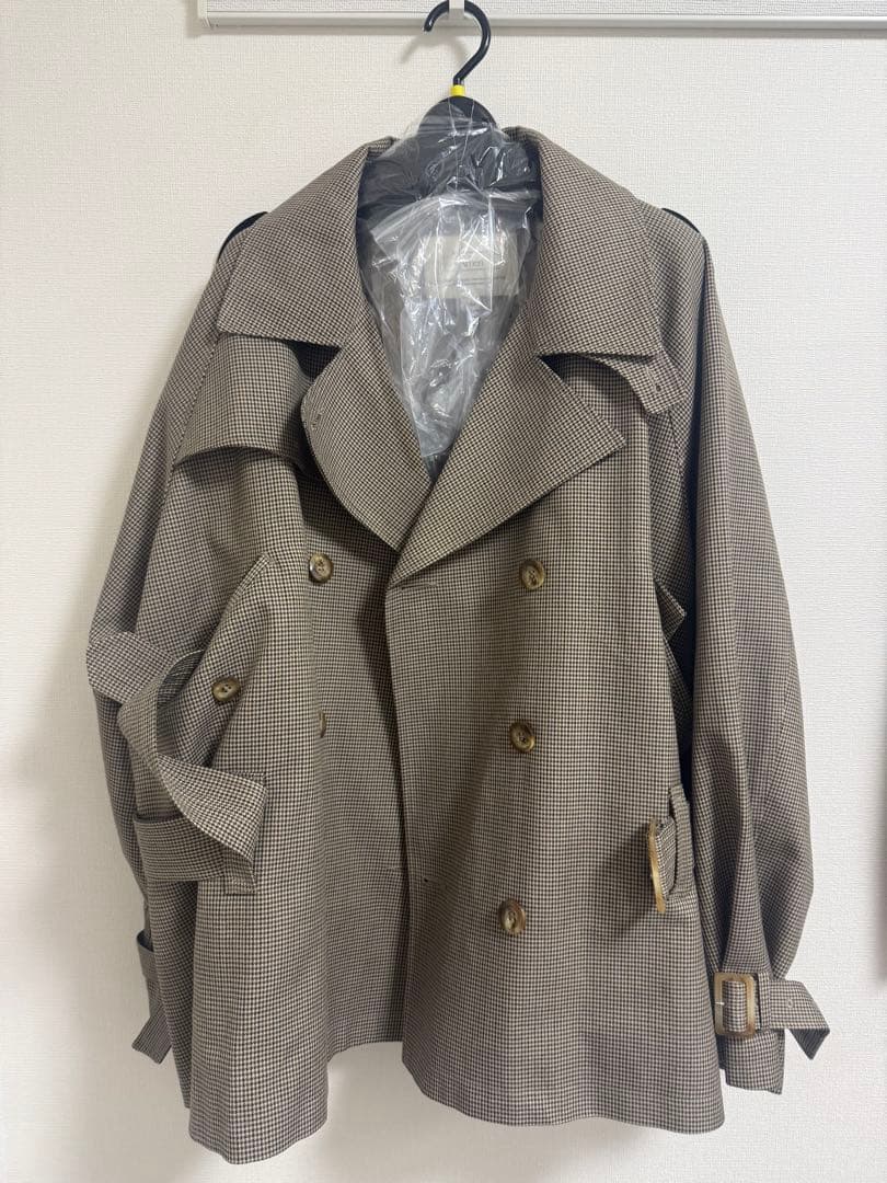 ジャケット・アウター DADDY MIDI TRENCH COAT AMERI