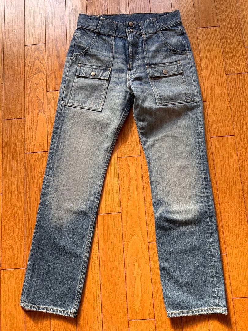 45R ライ麦デニムの908ブッシュパンツ(加工)