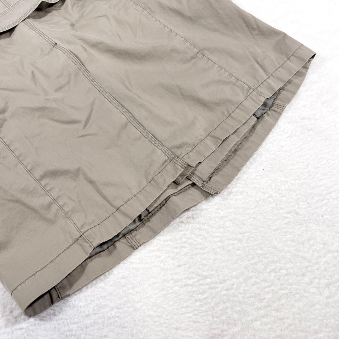 BURBERRY BLACK LABEL トレンチコート ベルト ダブル 牛革