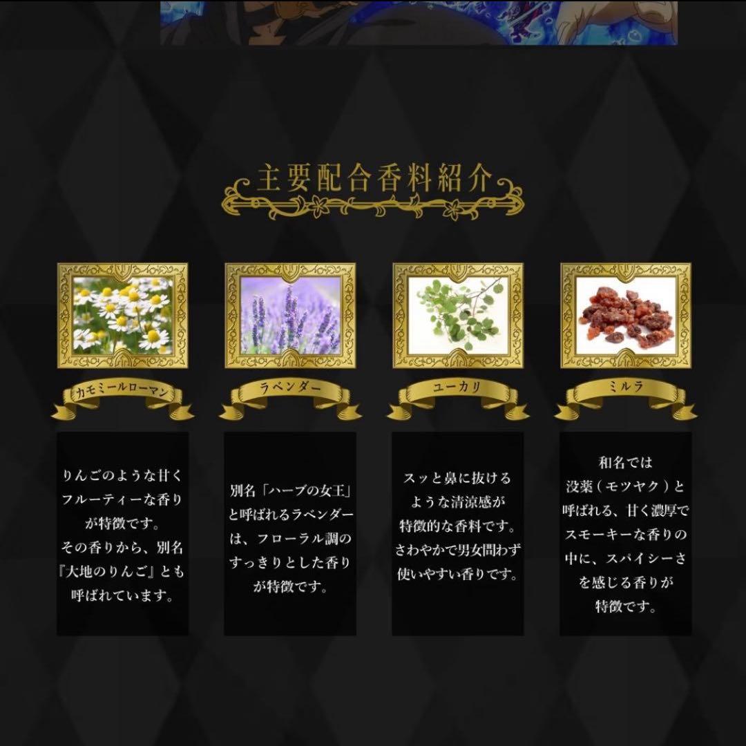 ジョジョの奇妙な冒険 黄金の風 リゾット・ネェロ オーデパルファム 香水