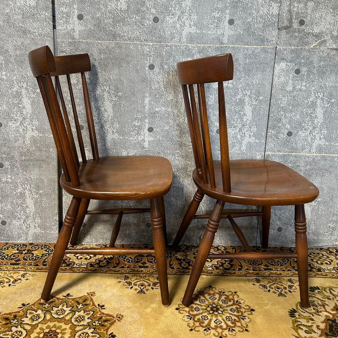 ꧁飛騨産業 HIDA꧂キツツキマーク ダイニングテーブル&チェア4脚セット