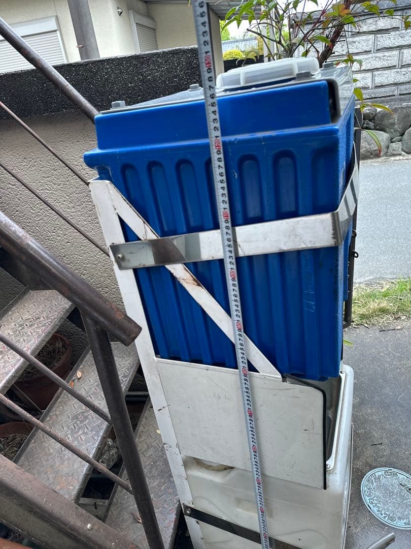 スイコー 大型貯水タンク 販売車タンク　手洗い付きの水貯蔵タンク仕様