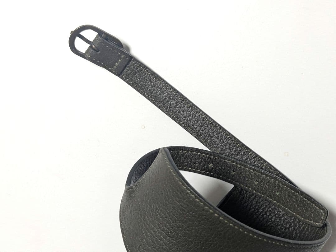 RAF SIMONS ラフシモンズ　レザーベルトバングル イタリア製