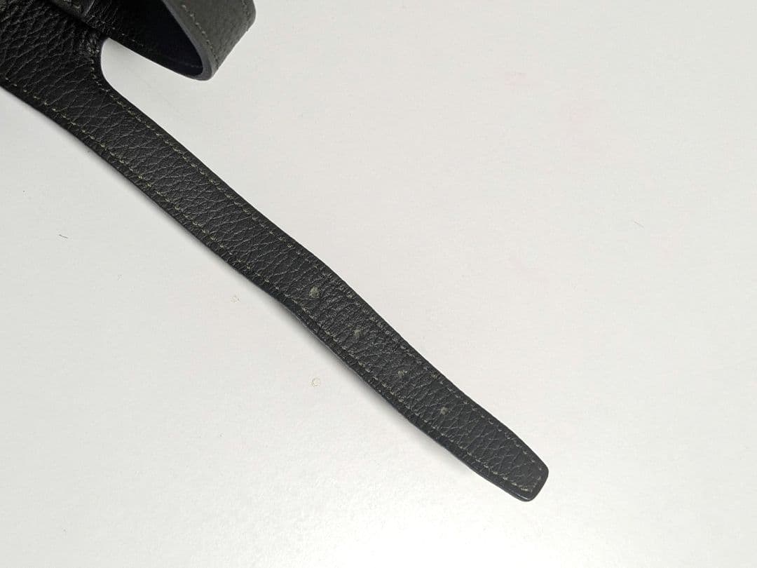 RAF SIMONS ラフシモンズ　レザーベルトバングル イタリア製