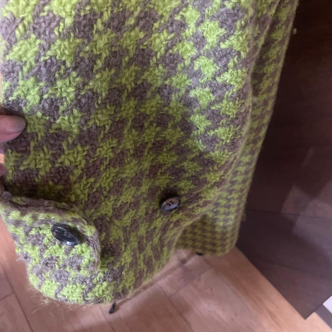 カットオフツイードオーバーコート【MAISON SPECIALメゾンスペシャル】