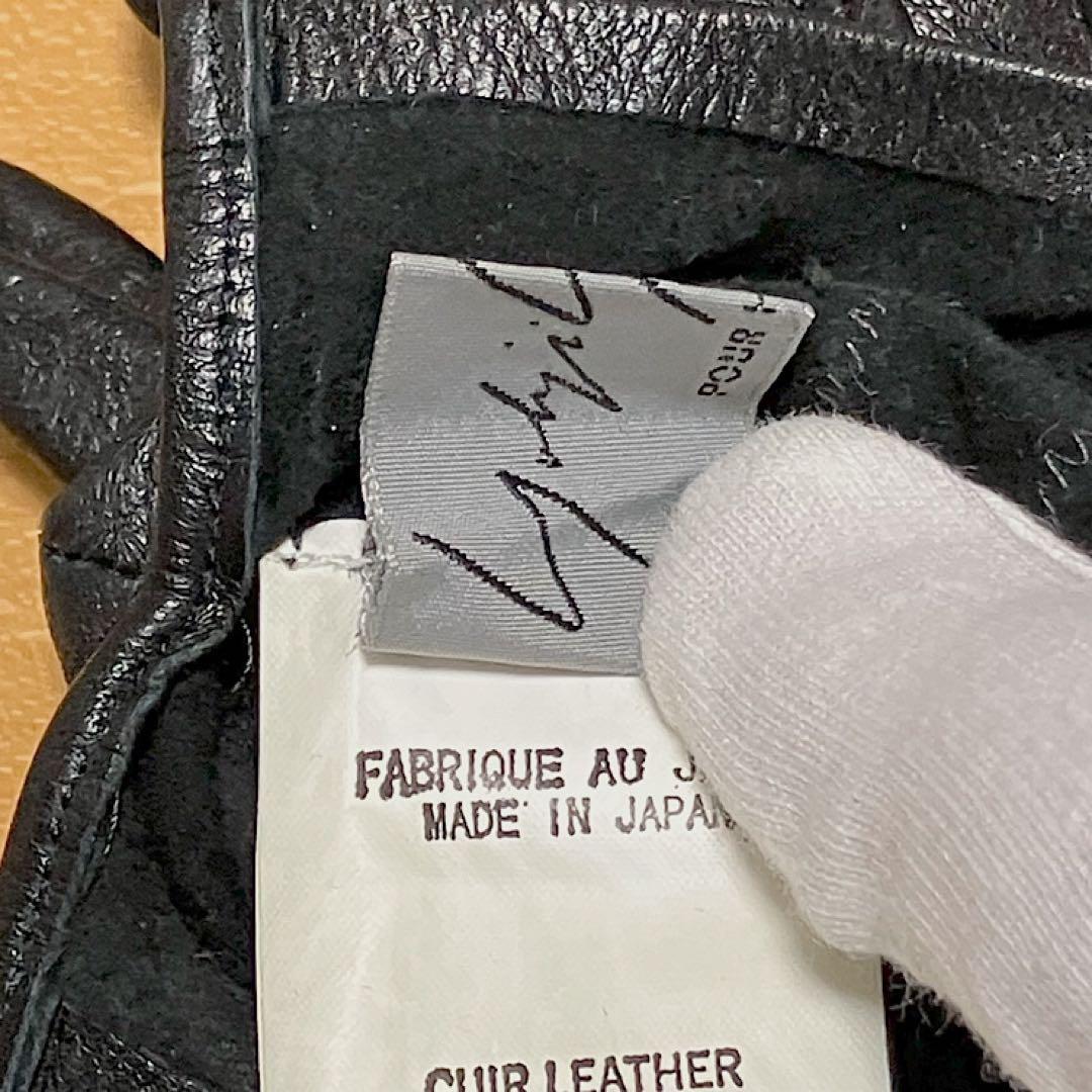 ヨージヤマモト プルオム　本革グローブ　日本製　★中古美品