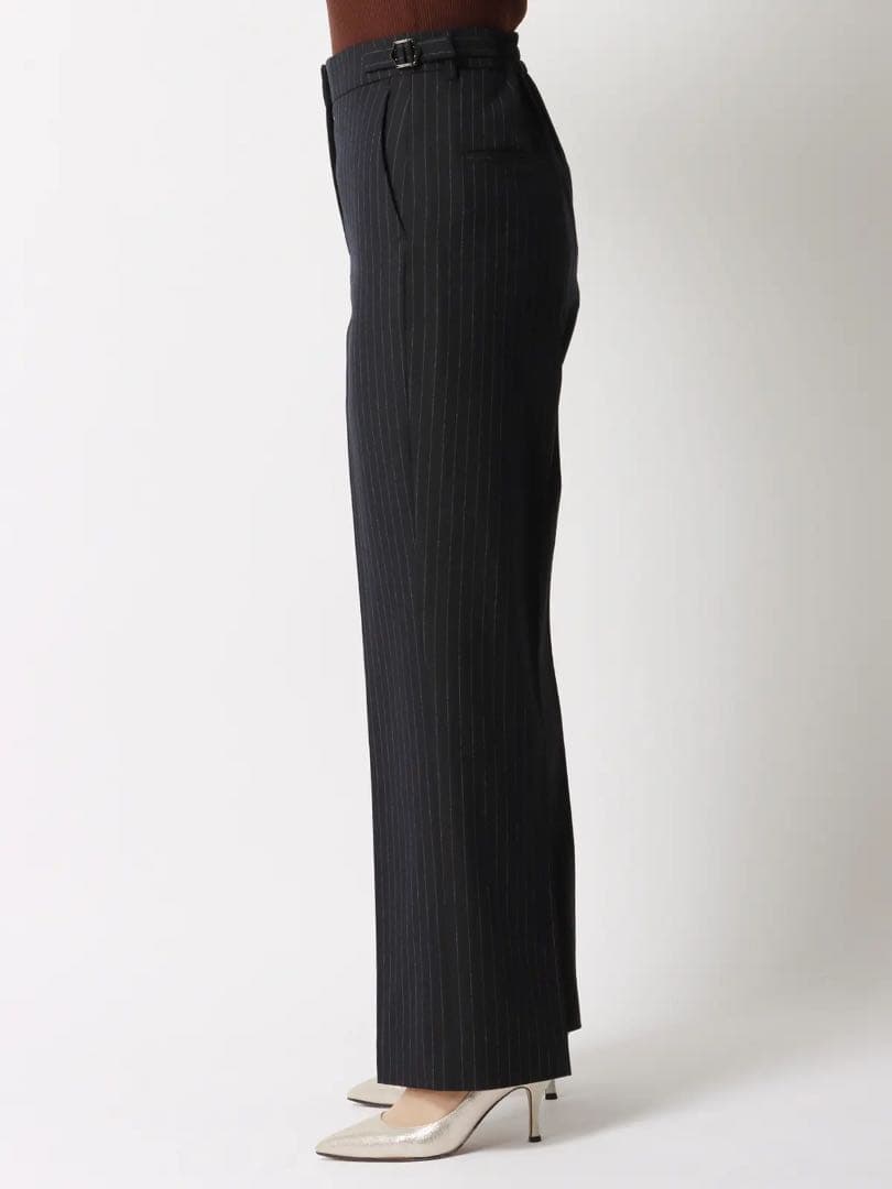 【スーツスクエア】新品 スーツ ウォッシャブル ストレッチ ピンストライプ