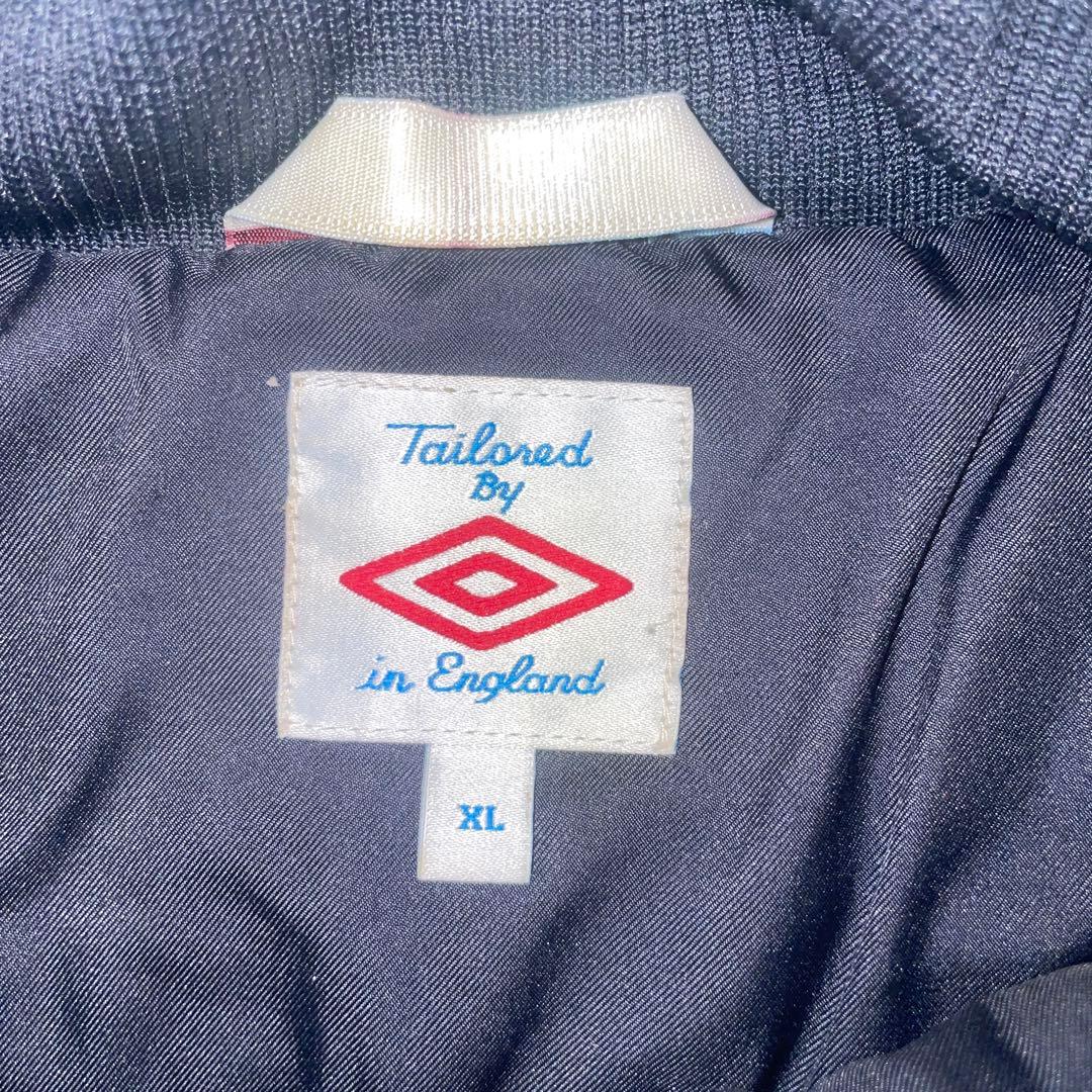 アンブロ マンチェスターシティー ナイロンジャケット XL グレー　セットアップ