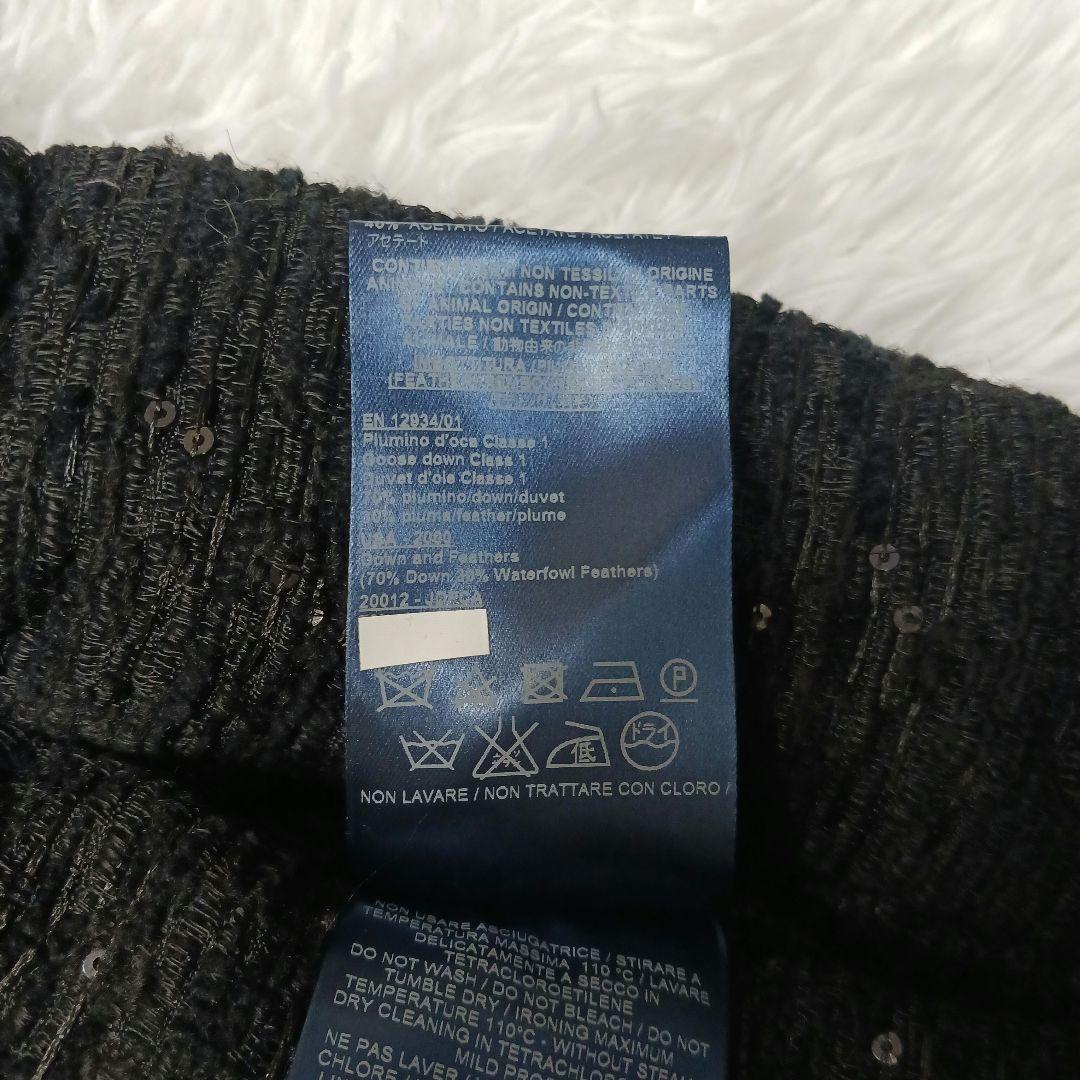 ✨美品✨HERNO　スパンコール　ハイネック　ジャガードダウンジャケット 46