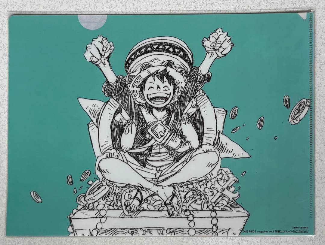 ワンピースマガジンVol.7 懸賞当選品 特製クリアファイル