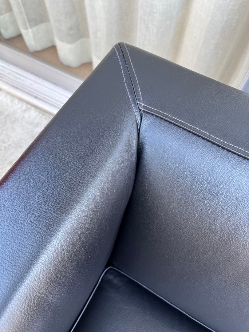 FLACE フレイス　本革　3Sソファ　ソラリオ　 68万　モダン　3人掛け