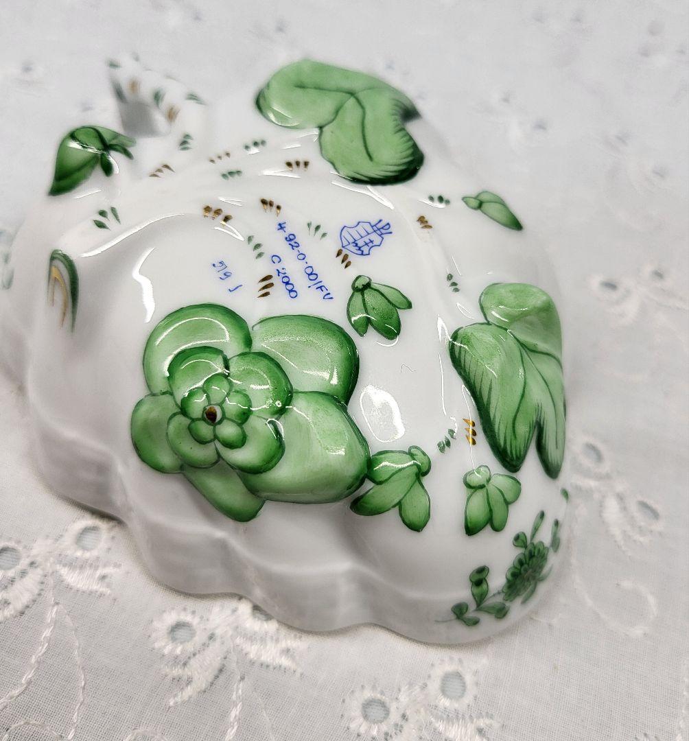 未使用✨高級✨ヘレンド インドの華 オープンシュガー 小皿 小物入れ