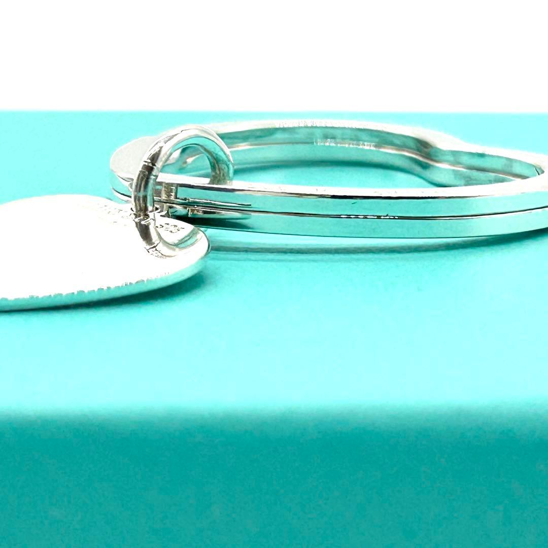 【極上美品】正規品 鏡面ピカピカ綺麗 ティファニー オープンハート キーリング