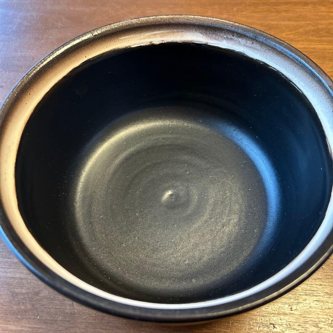 土鍋　約3合用　常滑焼　高山陶園