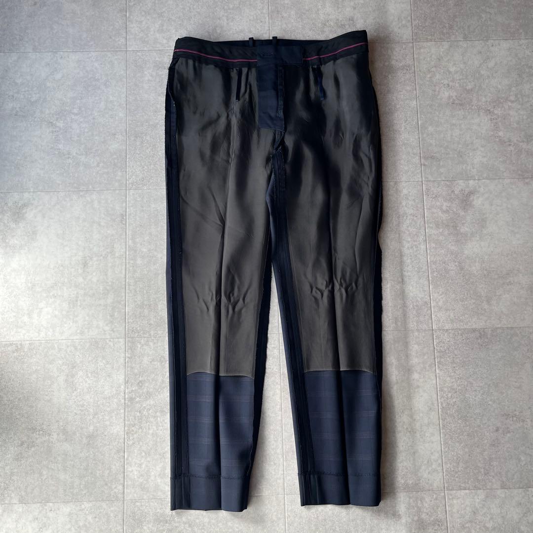 【大きいサイズ】HILTON パンツスーツ チェック ネイビー 13 REDA