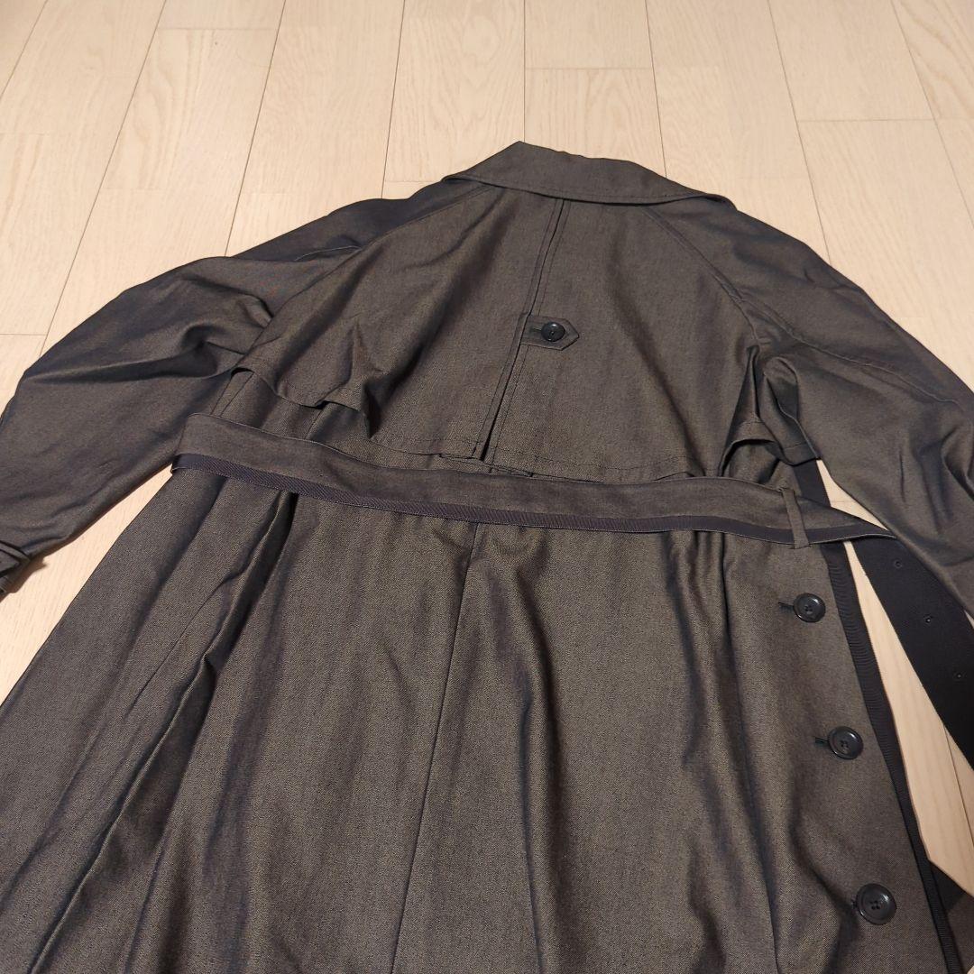 Ameri　MINIMAL FLARE LONG TRENCH COAT