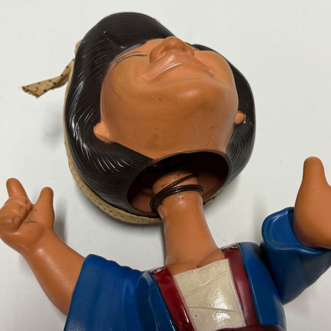 ヰセキ(イセキ)桜田淳子 首振り ソフビ人形 25.5トーキング 当時物 非売品