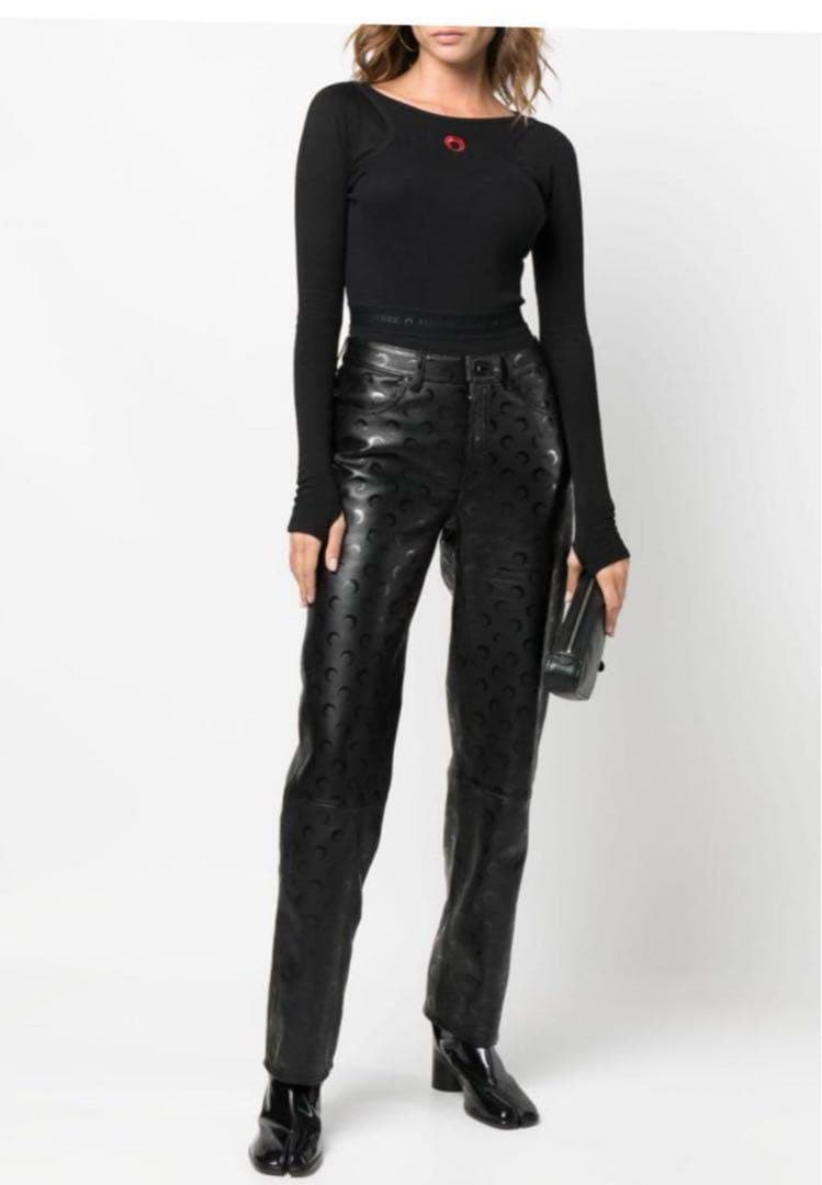 ☆人気☆マリーンセル ブラックロングスリーブボディスーツ