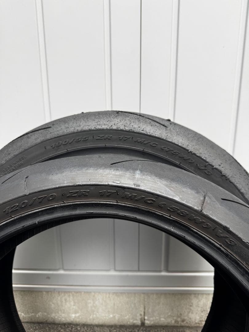 スーパーコルサV3 SP 120/70ZR17 190/55ZR17 前後セット