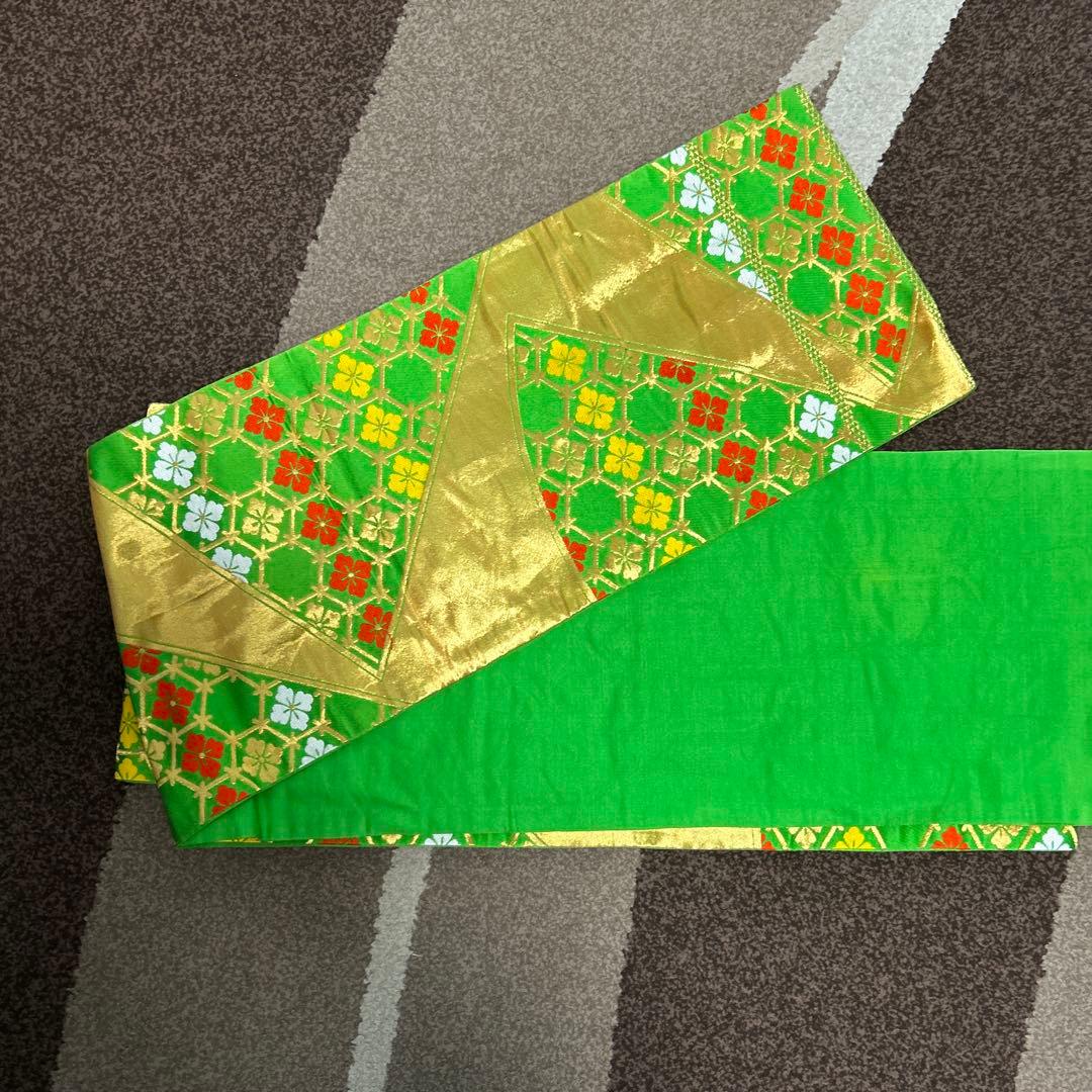 大幅値下げ！　七五三 女の子 7歳 着物　反物仕立て・2着 長襦袢・帯