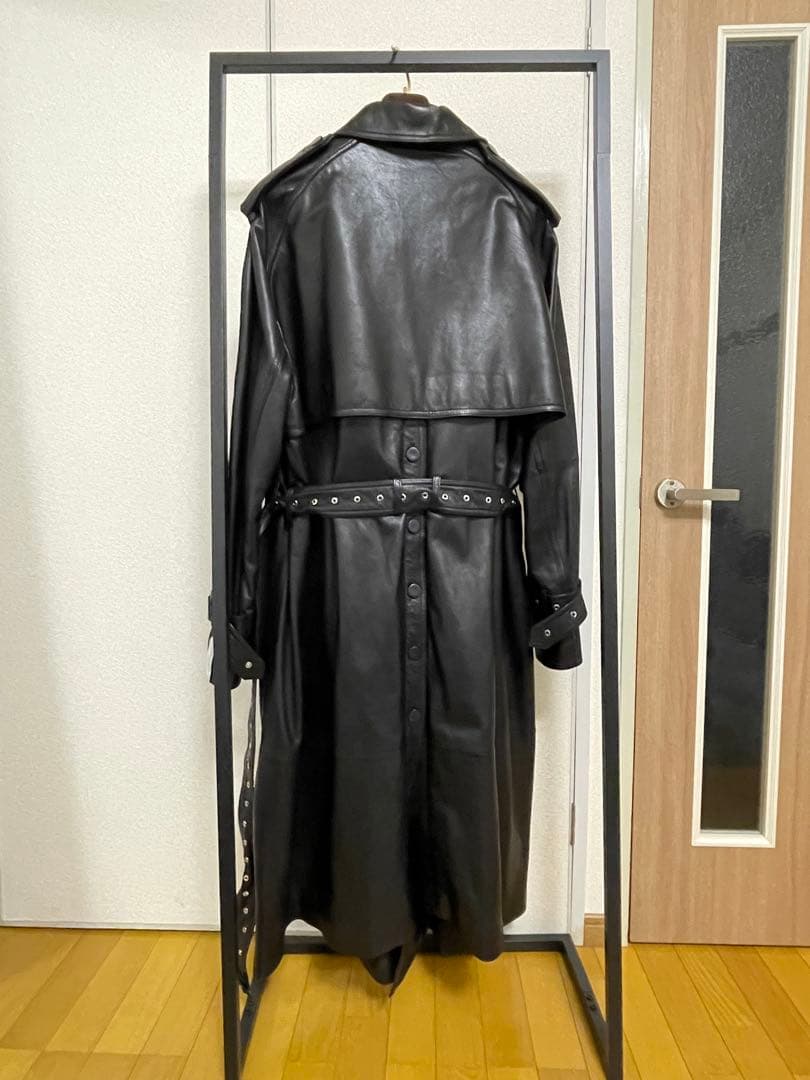 rokh コラボ　レザートレンチコートM