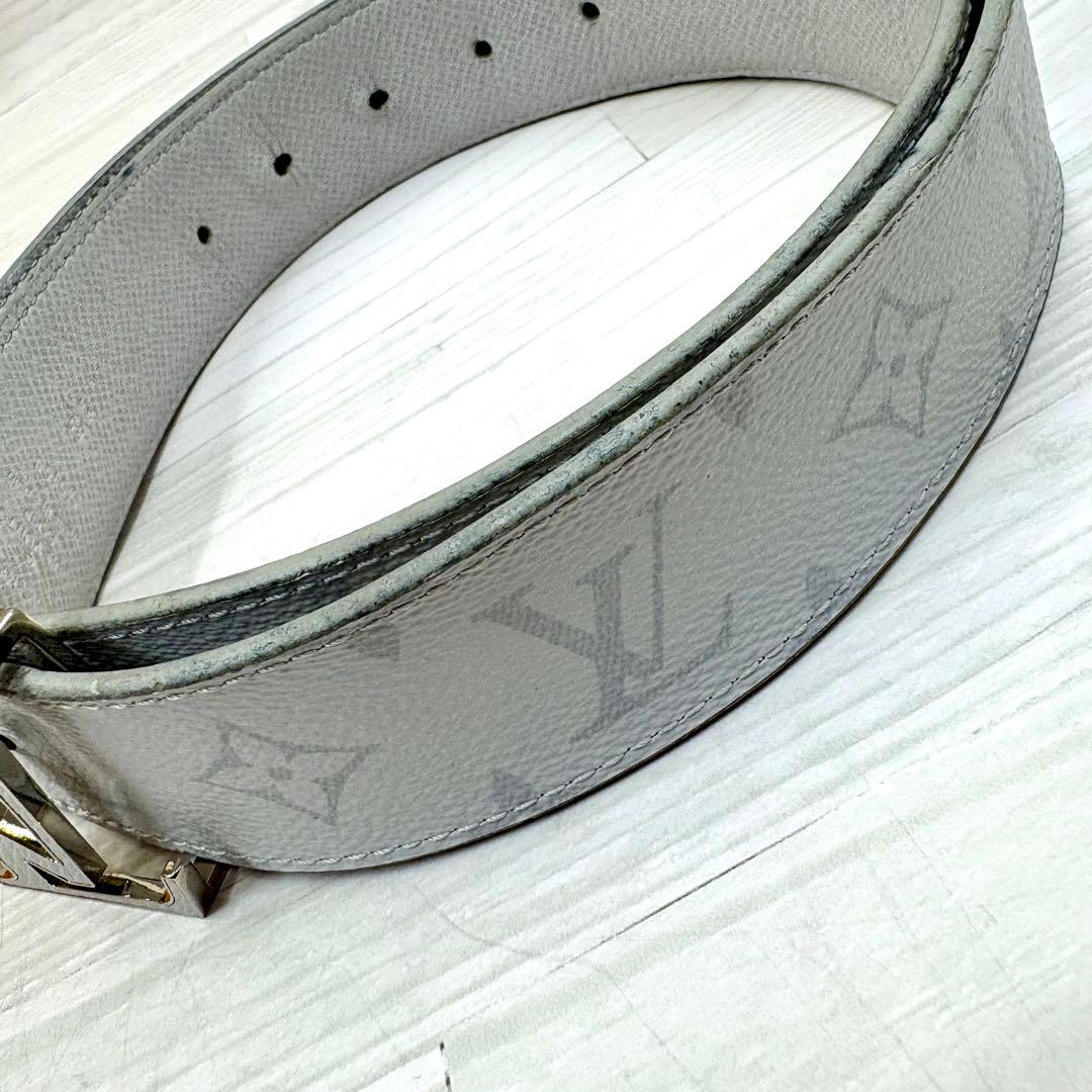 【美品】Louis Vuitton サンチュール　LVロゴ ベルト モノグラム