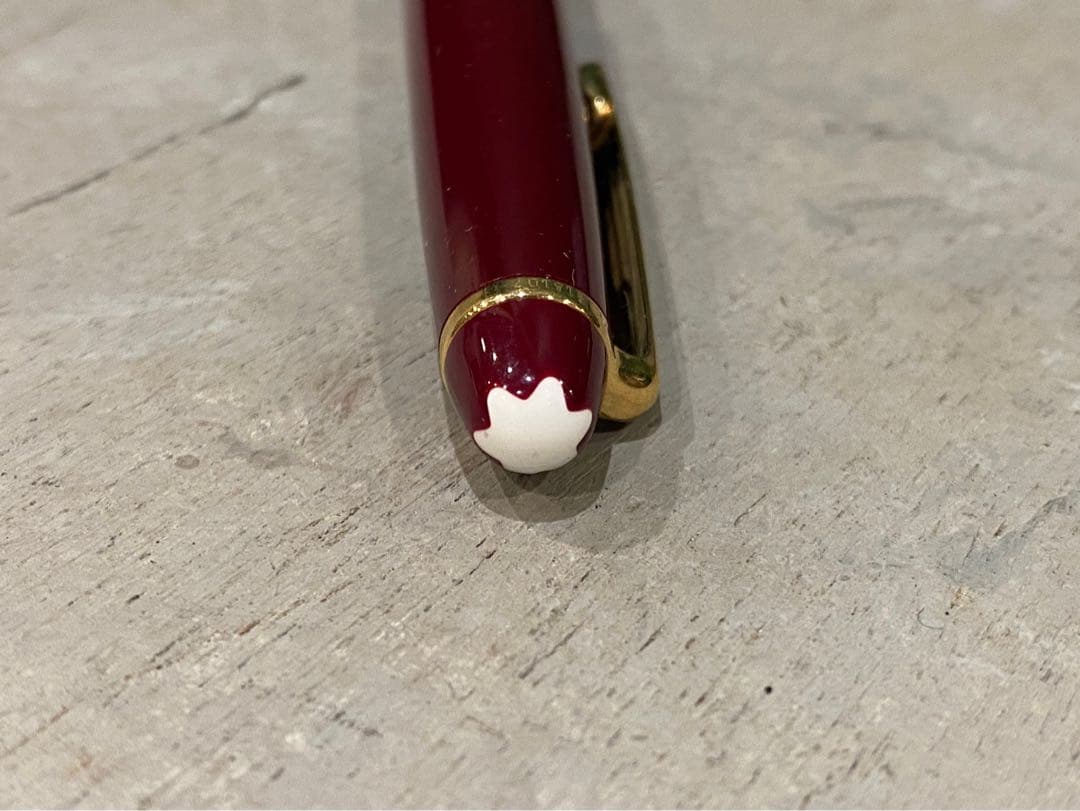 モンブラン 万年筆 マイスターシュテュック144 ボルドー 中白ルグランボルドー