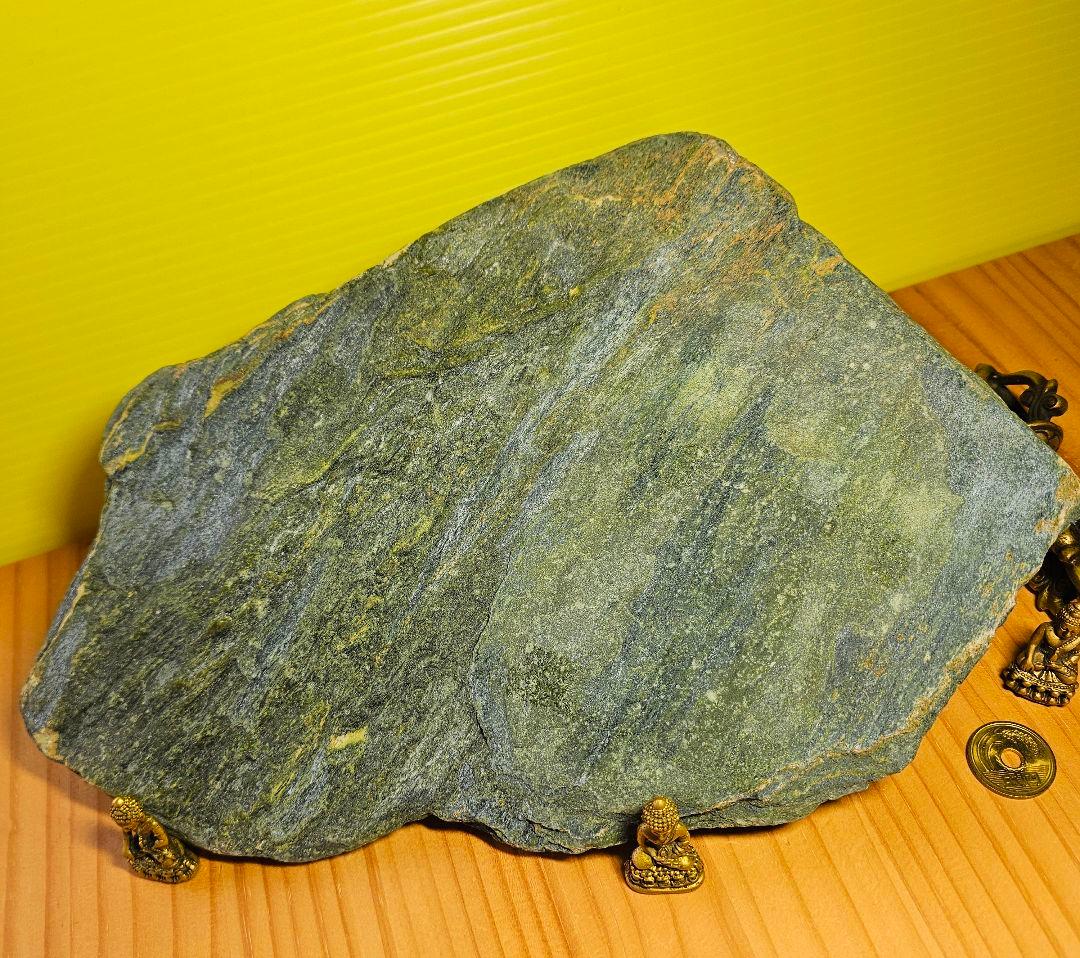 約3㎏以上あり‼️高波動‼️出雲の青石 原石