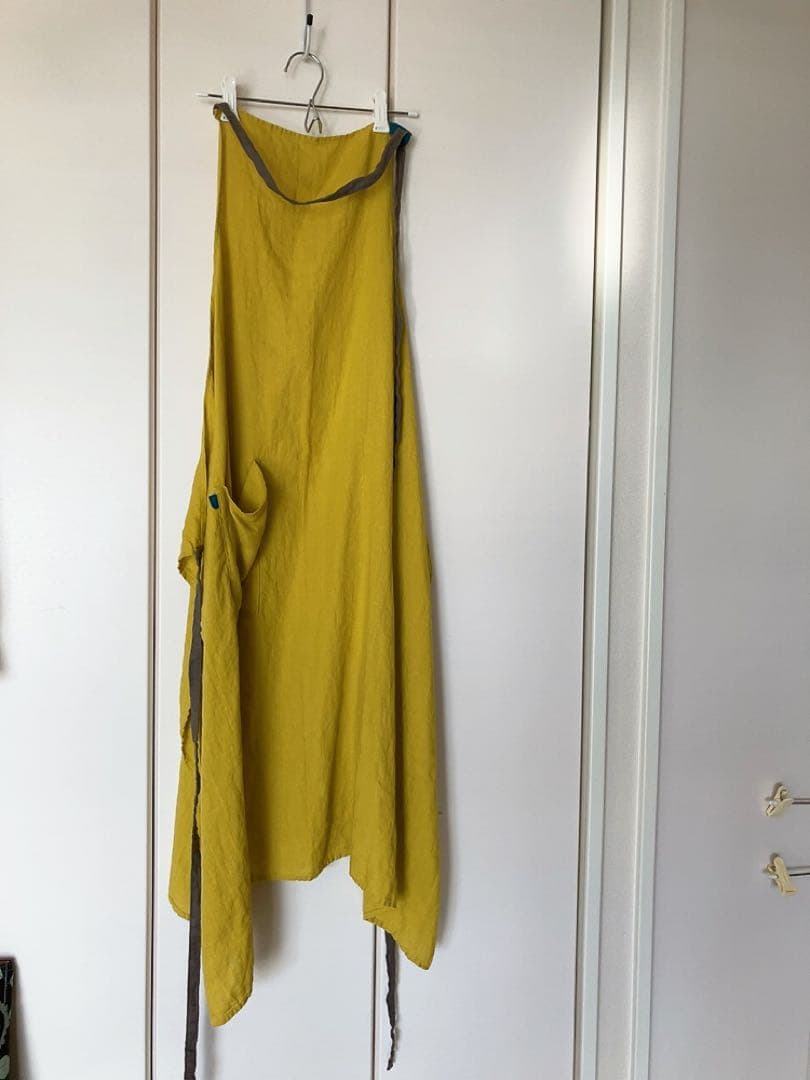 【新品】リーノエリーナ マノン エプロン Lino e Lina ミモザ 人気色