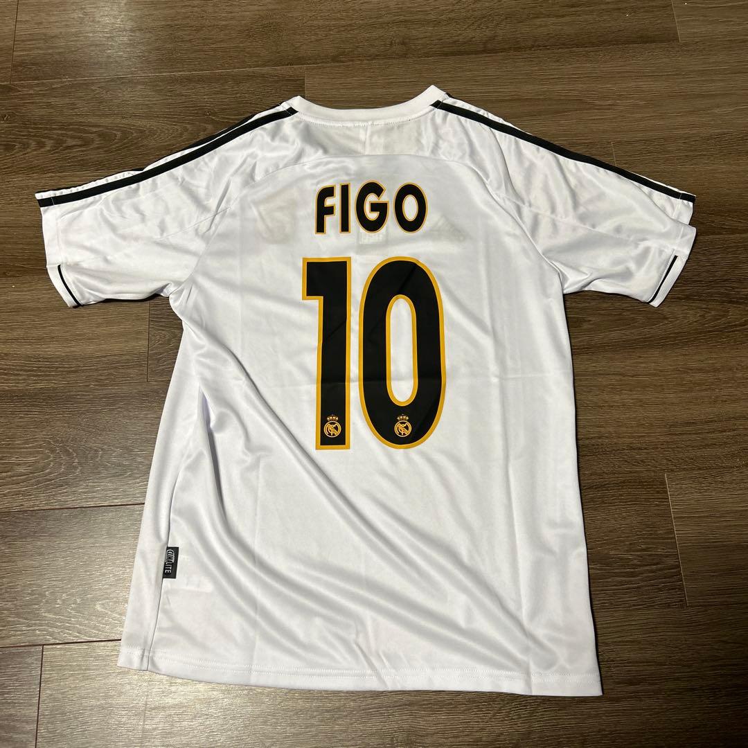 【未使用タグ付】レアルマドリード　フィーゴ選手　ユニフォーム