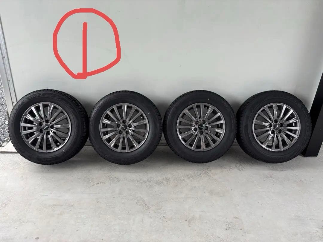 ※即購入禁止❗️①ブリザック スタッドレス　1本　超美品バリ溝　プリウス　カローラ